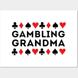 Gambling Grandma Posters and Art